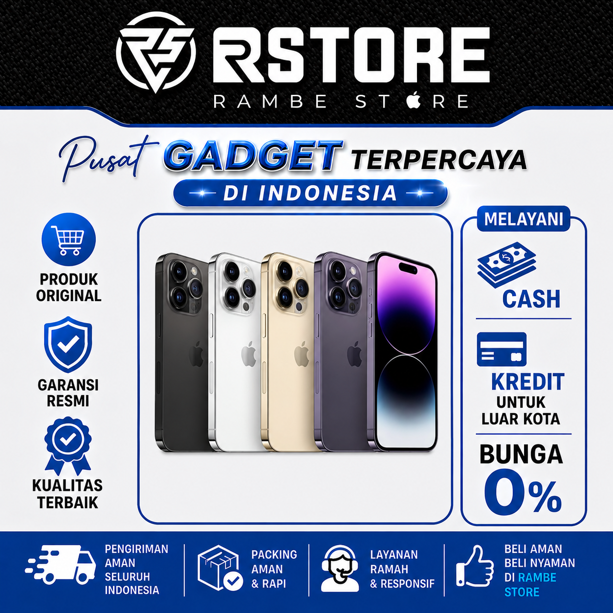 iPhone 14 PROMAX GARANSI INDONESIA 